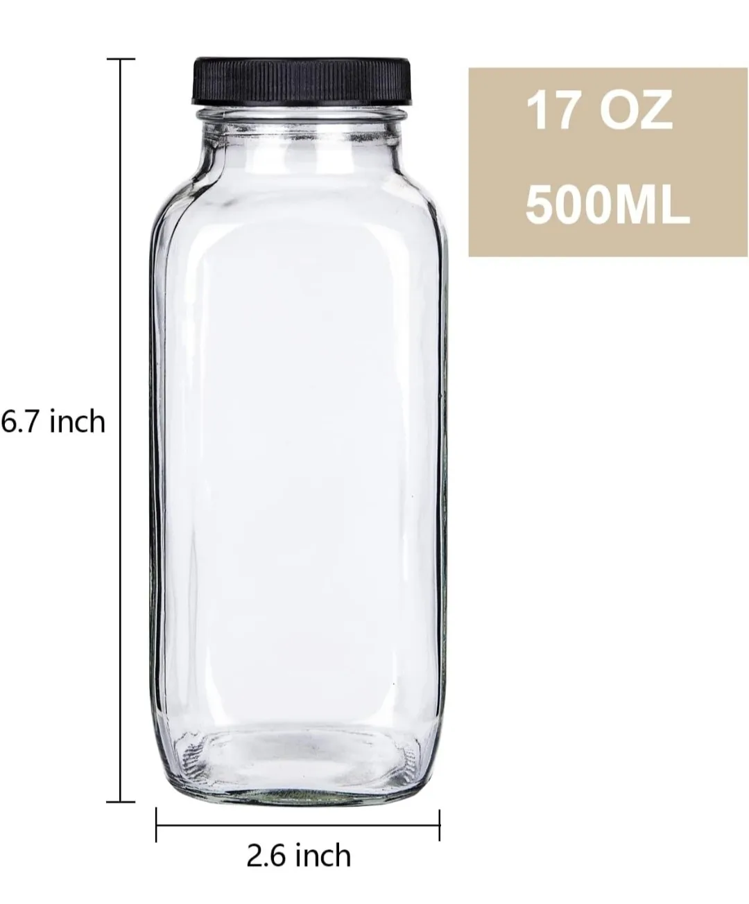 17 oz Glass Spice Jars - Set of 11 image indicator(2)