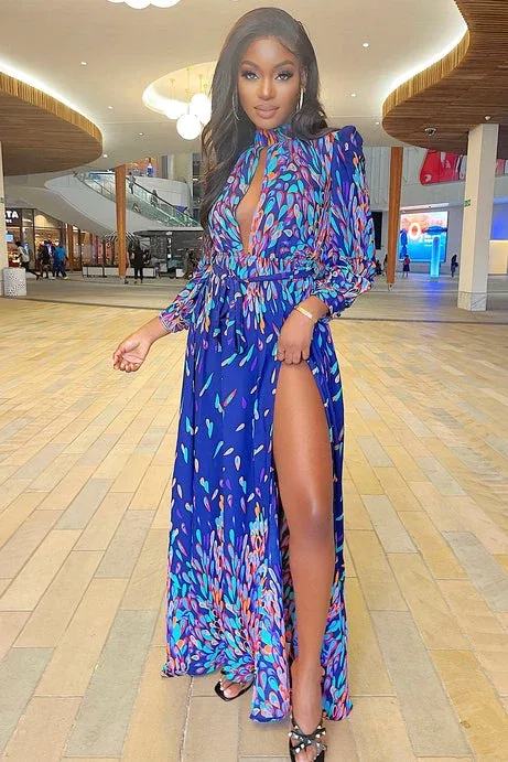 FASHION NOVA Patterned Multicoloured Dress image indicator(3)