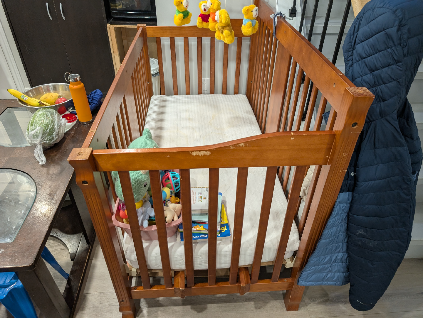 Wooden Baby Crib