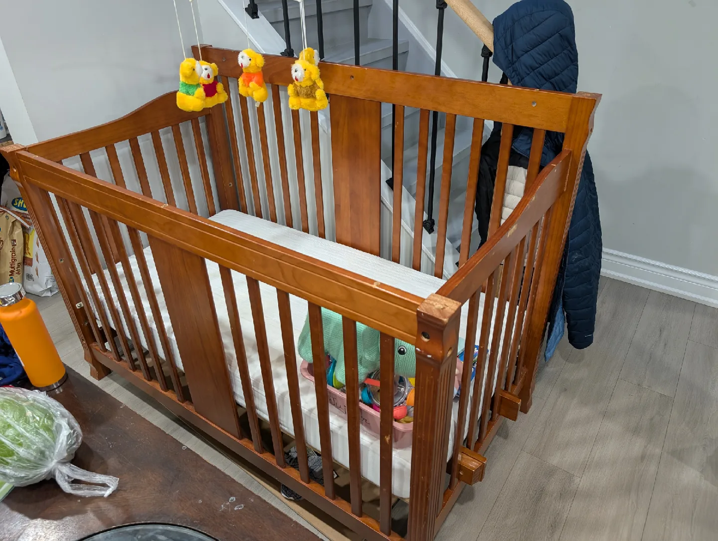 Wooden Baby Crib image indicator(2)