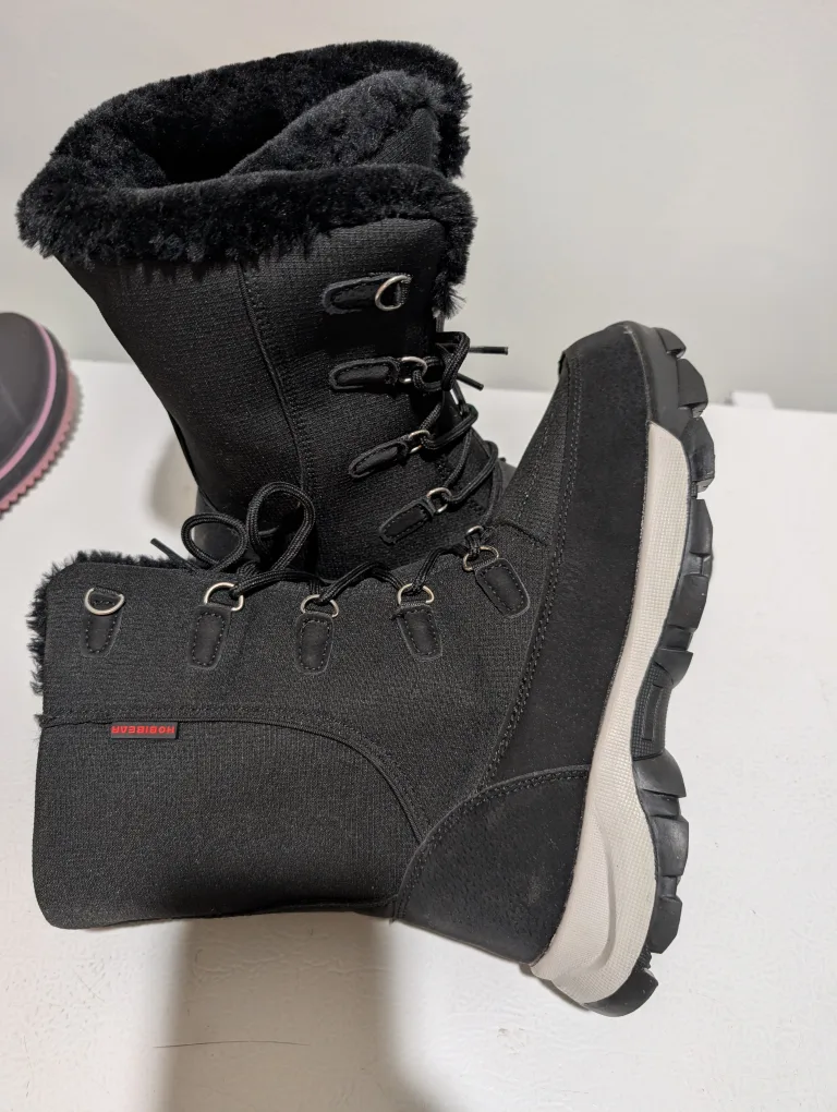 Hubbison Black Winter Boots image indicator(3)