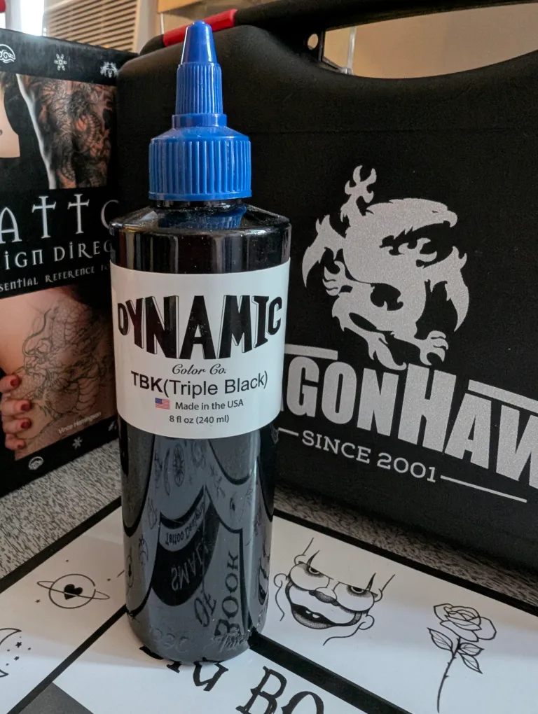 Dragonhawk Tattoo Kit w/ Dynamic Black Ink image indicator(2)