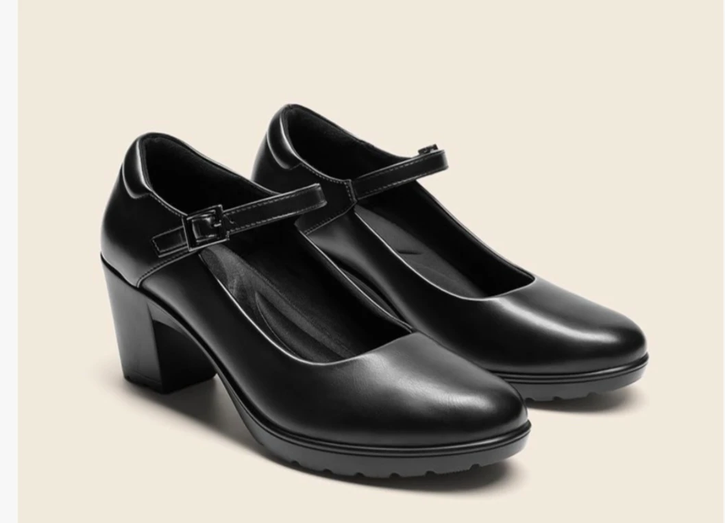 NEW- DREAM PAIRS Women's Mary Jane Dress Shoes - Black. Sz 8.5W.