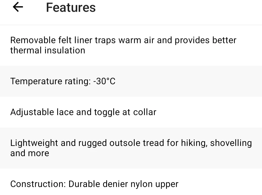 Outbound Men's Arctic Thermal Winter Boots image indicator(2)