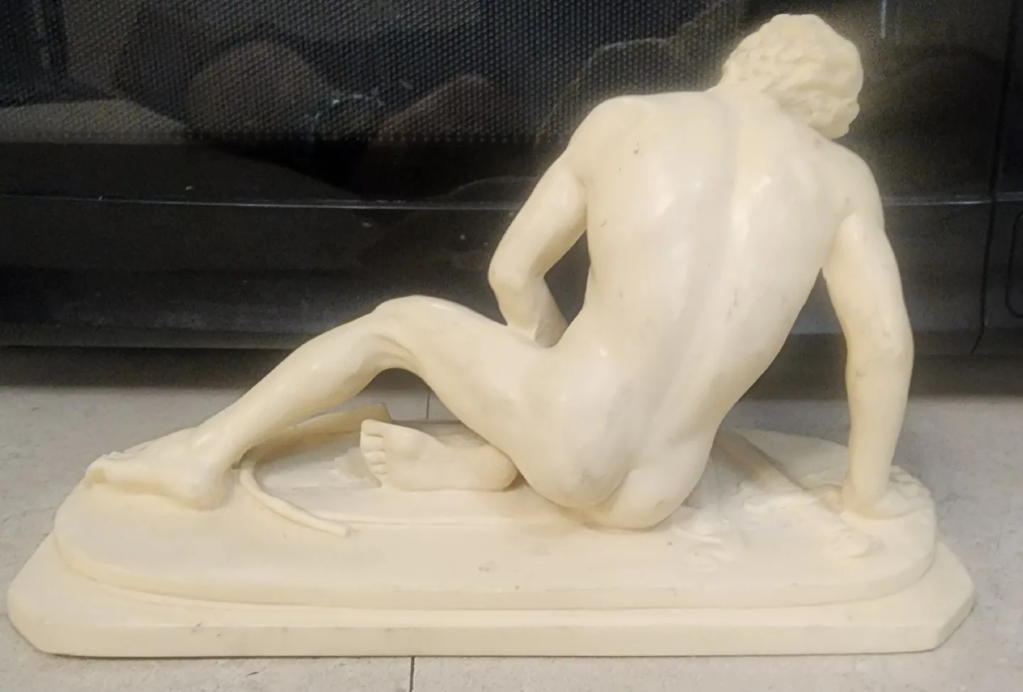 A. Santini Dying Gaul Sculpture Made in Italy image indicator(2)