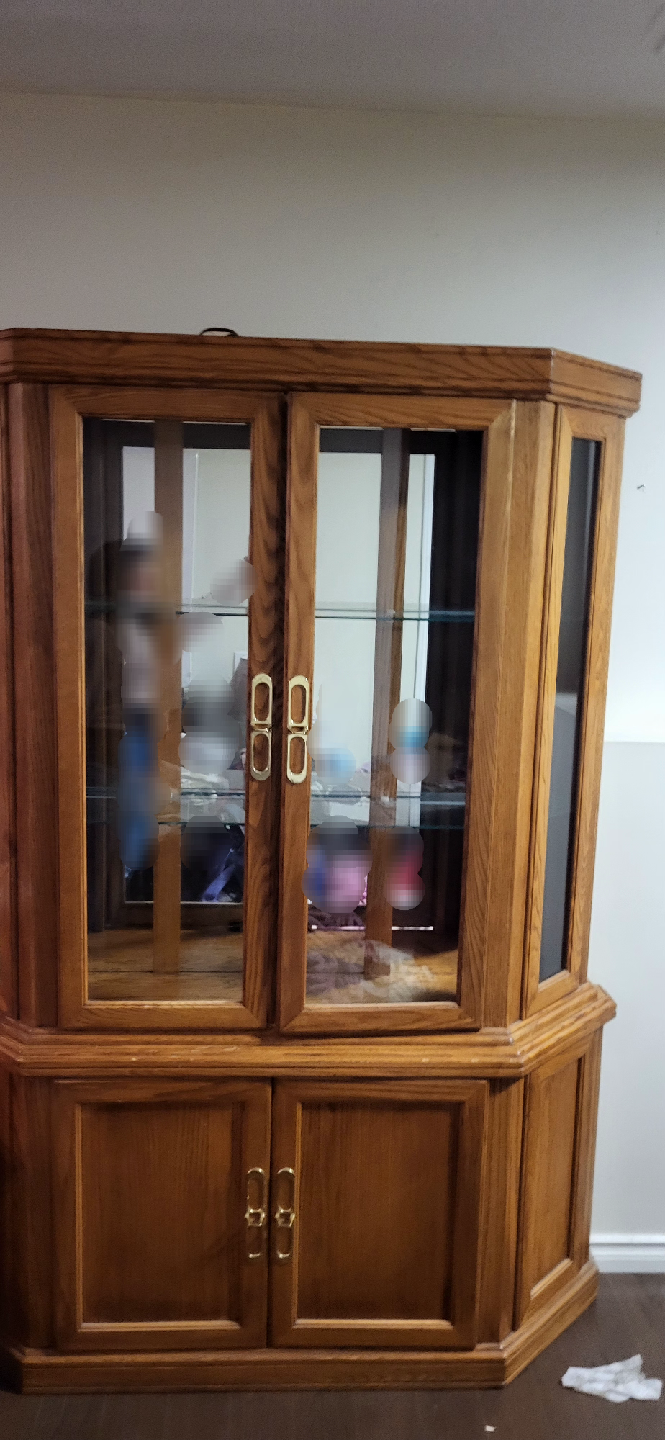 Wooden mirror Cabinet with light - photo 2