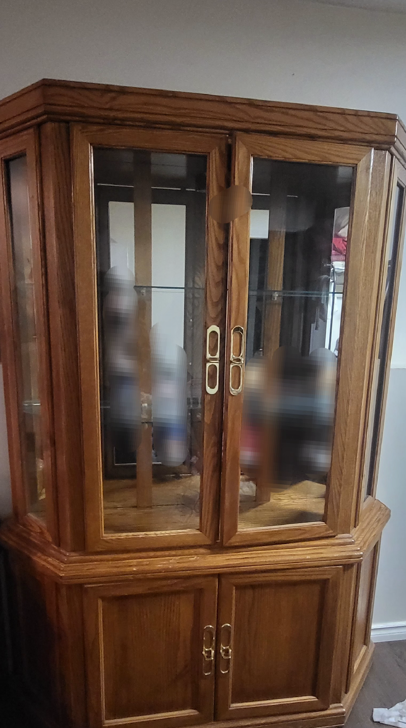 Wooden mirror Cabinet with light - photo 3