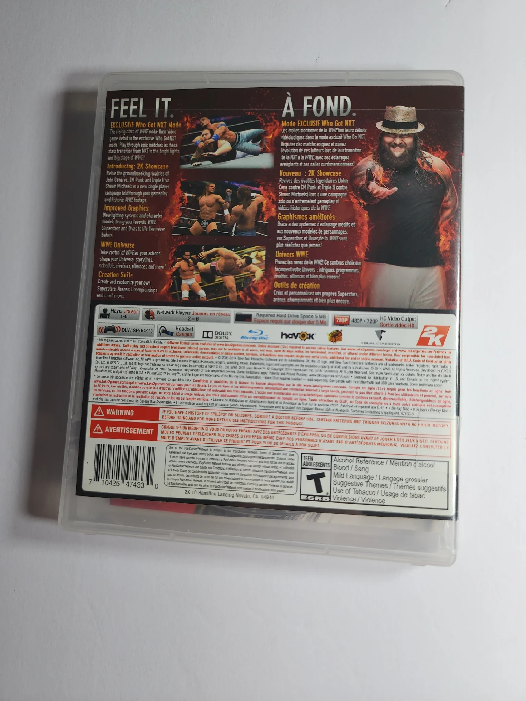 WWE 2K15 PS3 Game - photo 2