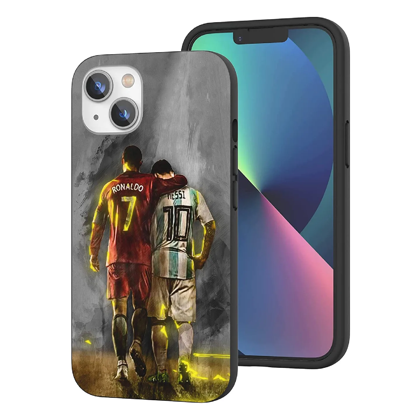 iPhone 16/15 Pro Max Ronaldo Messi Phone Case image indicator(9)