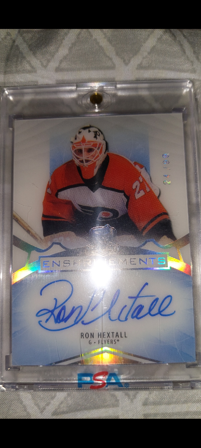 Ron Hextall Autographed Hockey Card