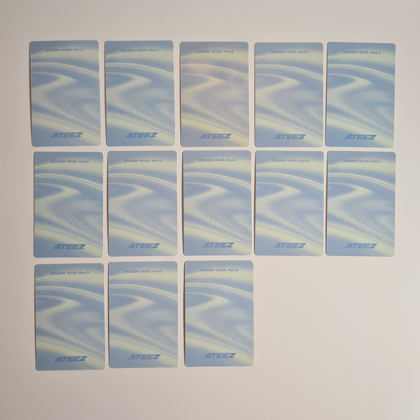 ATEEZ Golden Hour Pt.3 Poca Selfie Photocards - photo 2