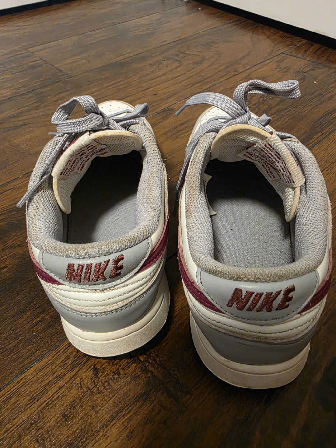 Nike Dunk Low Grey/White Size 6.5