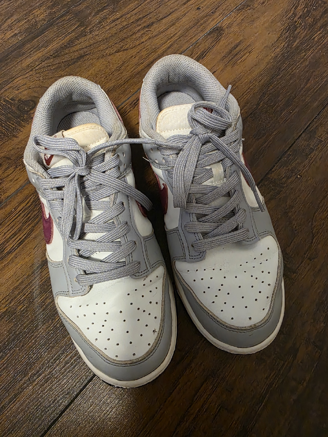 Nike Dunk Low Grey/White Size 6.5 - photo 3