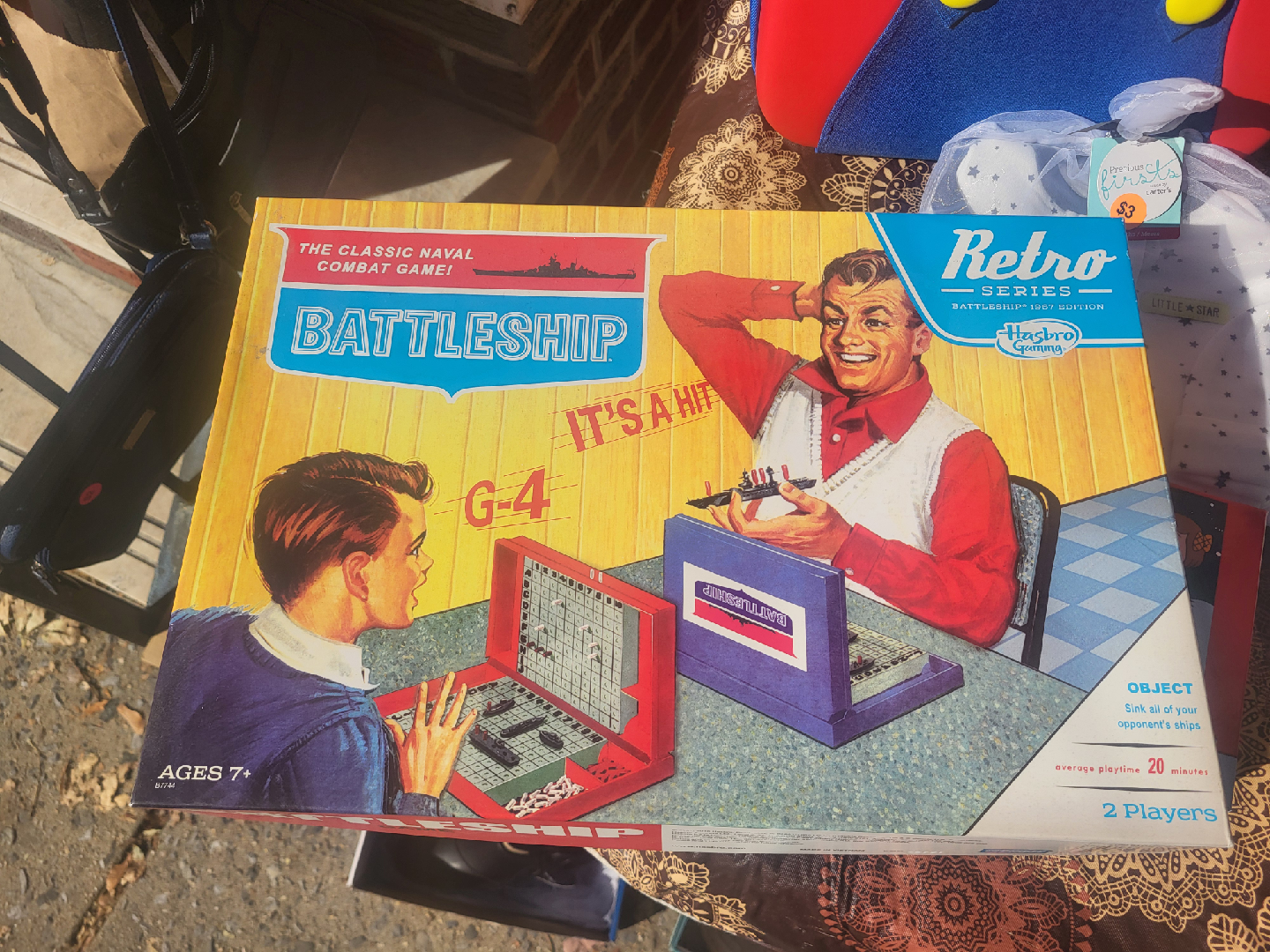 Battleship Retro Series 1967 Edition Board Game