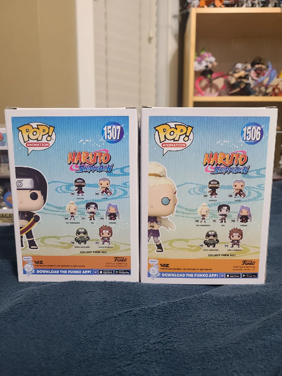 Funko Pop! Naruto Shippuden Sai #1507 & Ino Yamanaka #1506 image indicator(2)