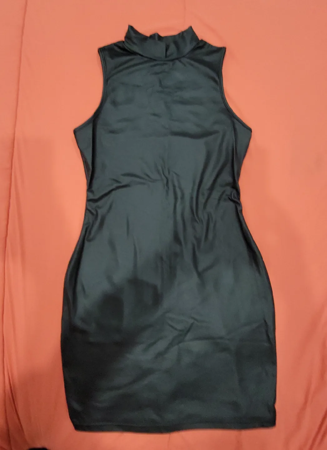 Black Sleeveless Mini Dress image indicator(2)