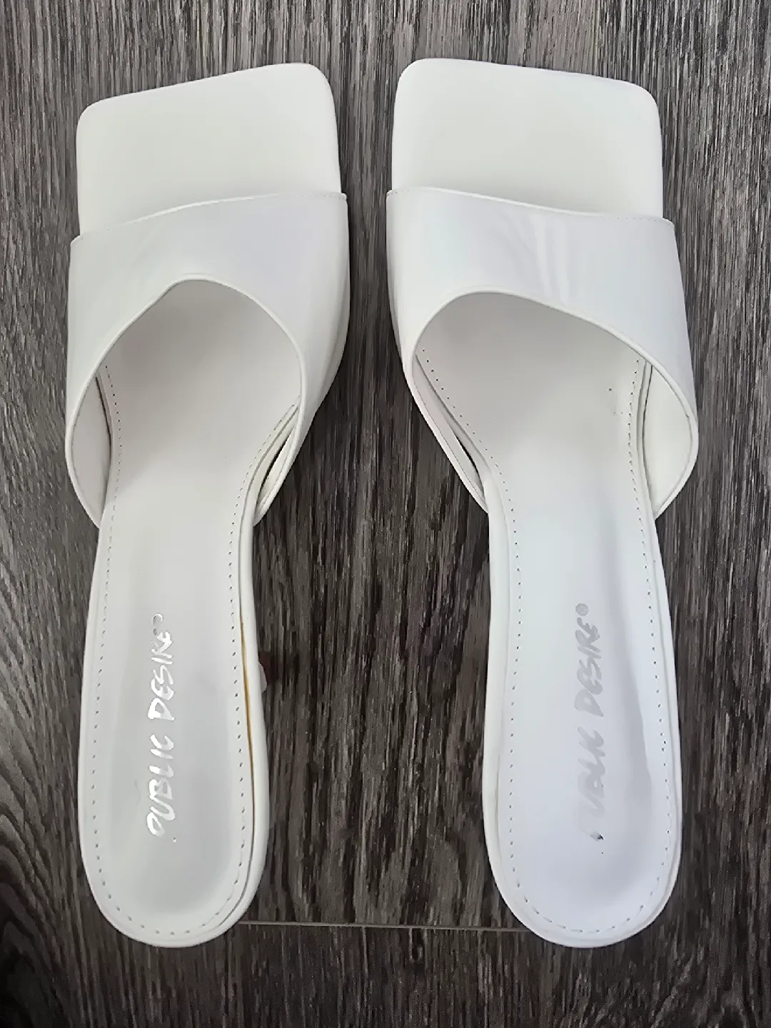 Public Desire White Heels image indicator(3)