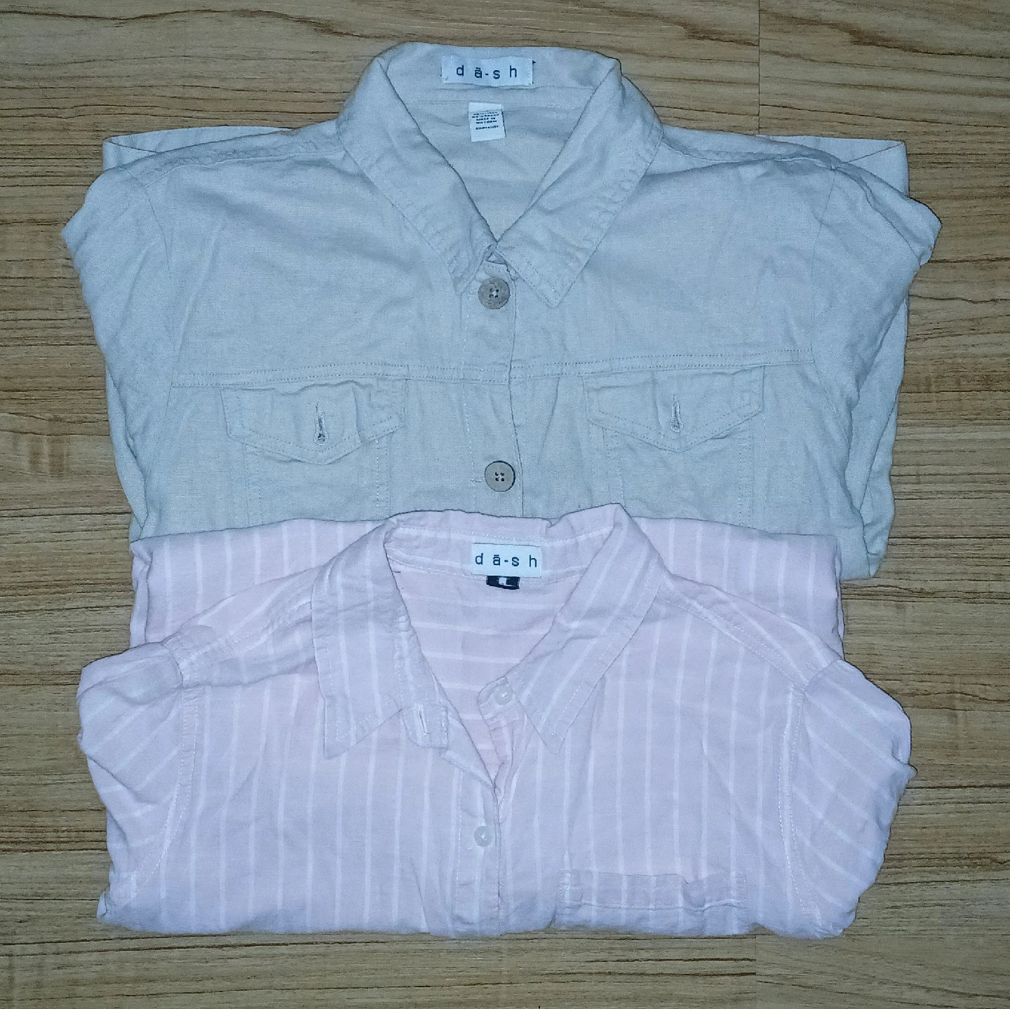 2 Women's Shirts - Size L