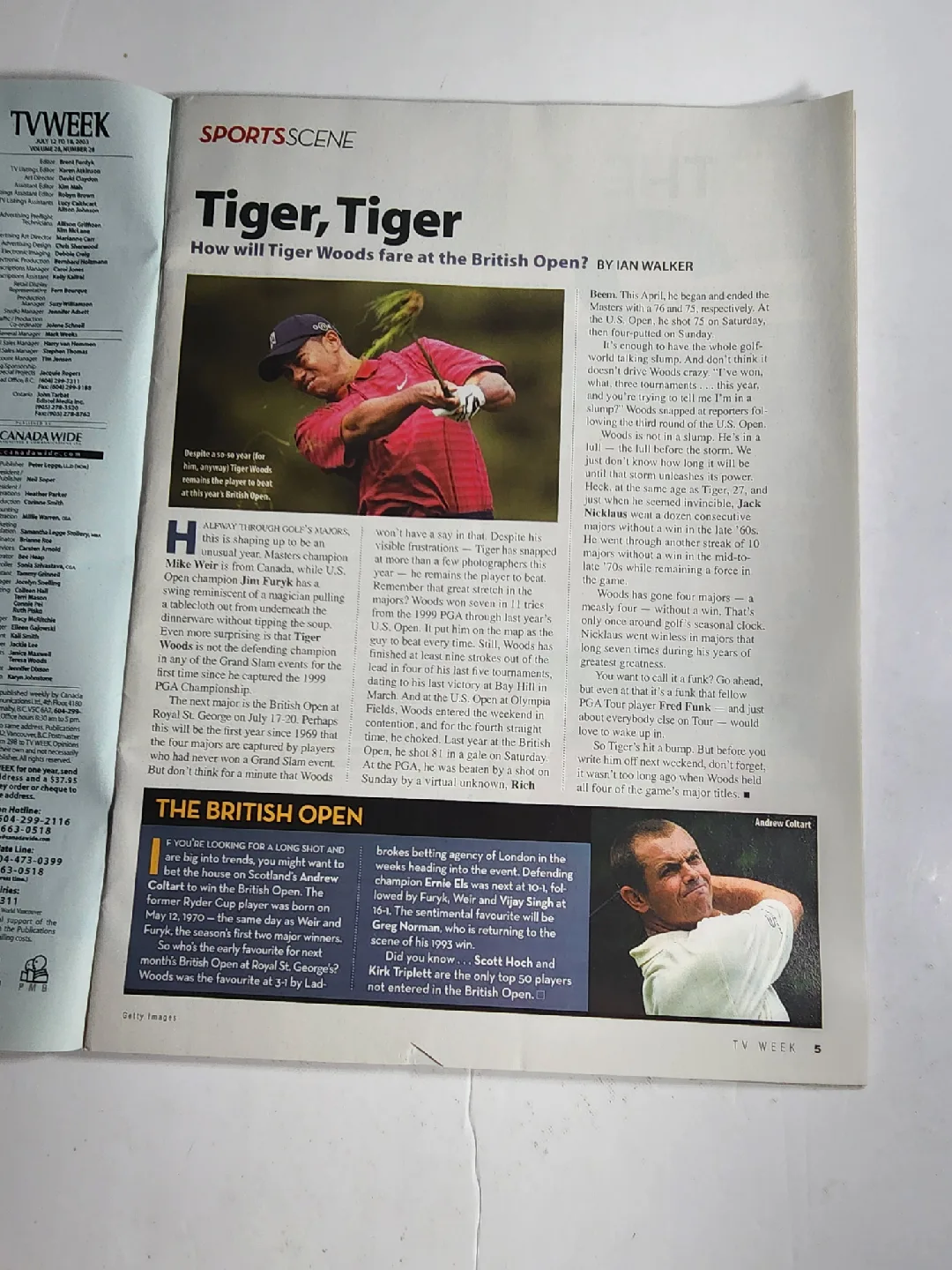 TV Week - Vancouver 2010 Olympics Collector's Issue image indicator(4)