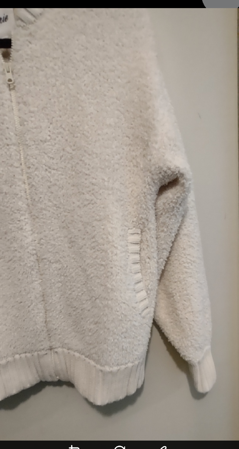 Aerie Cream Sherpa Jacket - photo 3