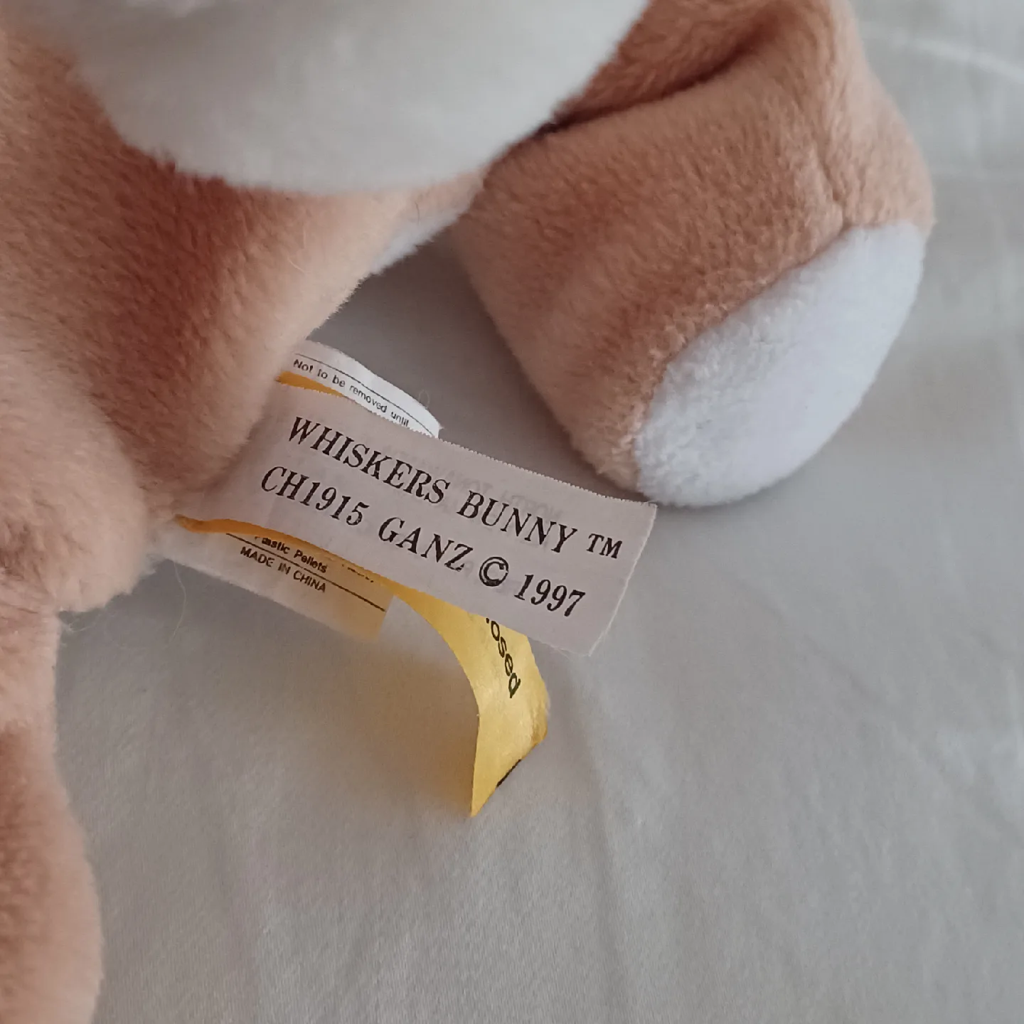 Vintage Ganz Whiskers Bunny Plush Toy image indicator(3)