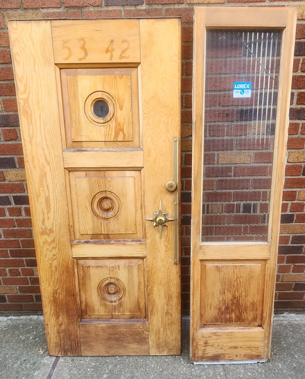 Vintage Wooden Doors (Set of 2) image indicator(2)