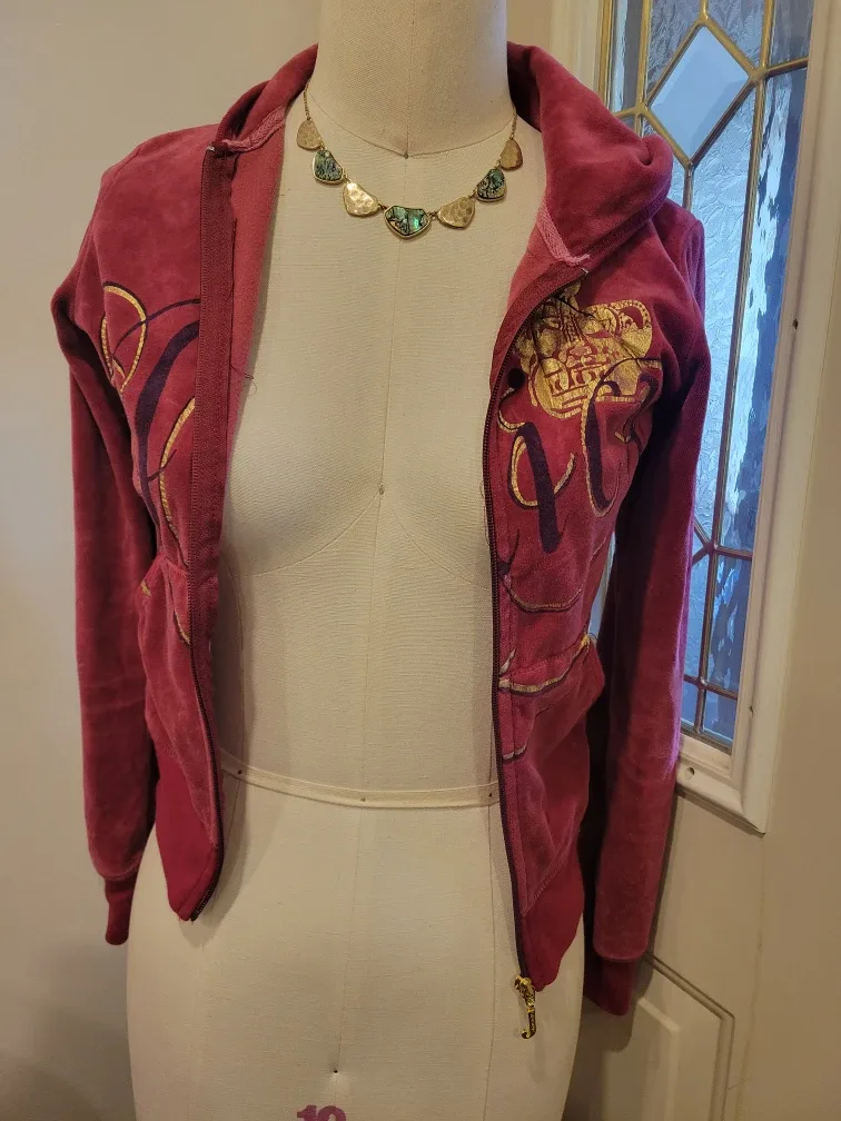 2 JUICY Couture zipper Sweaters $50 image indicator(2)