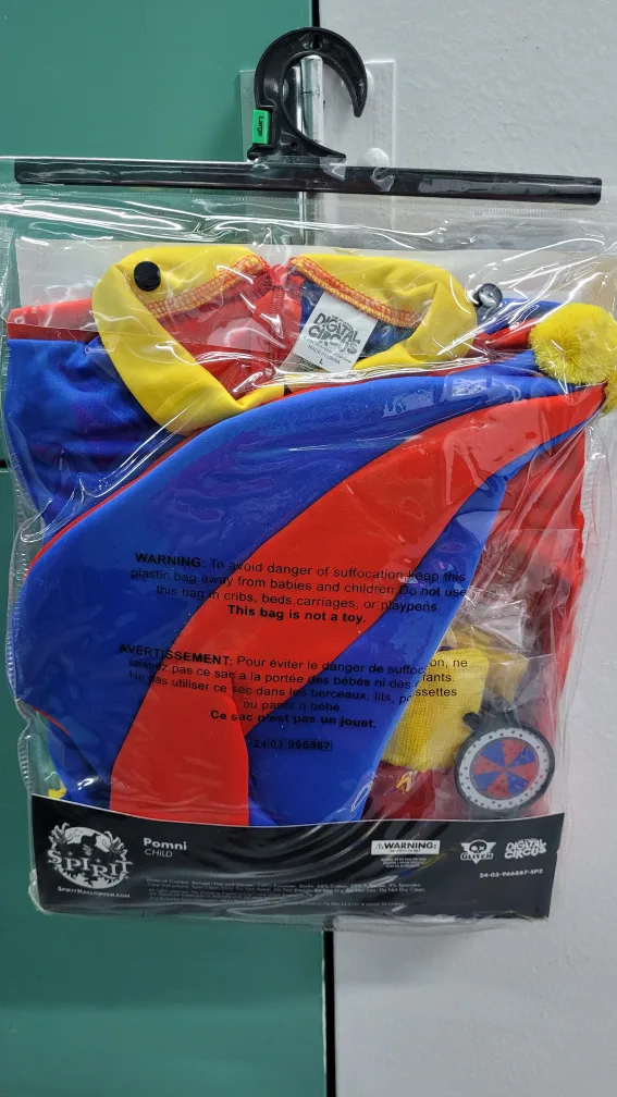 The Amazing Digital Circus - Pomni Costume Size Kids - Large image indicator(5)