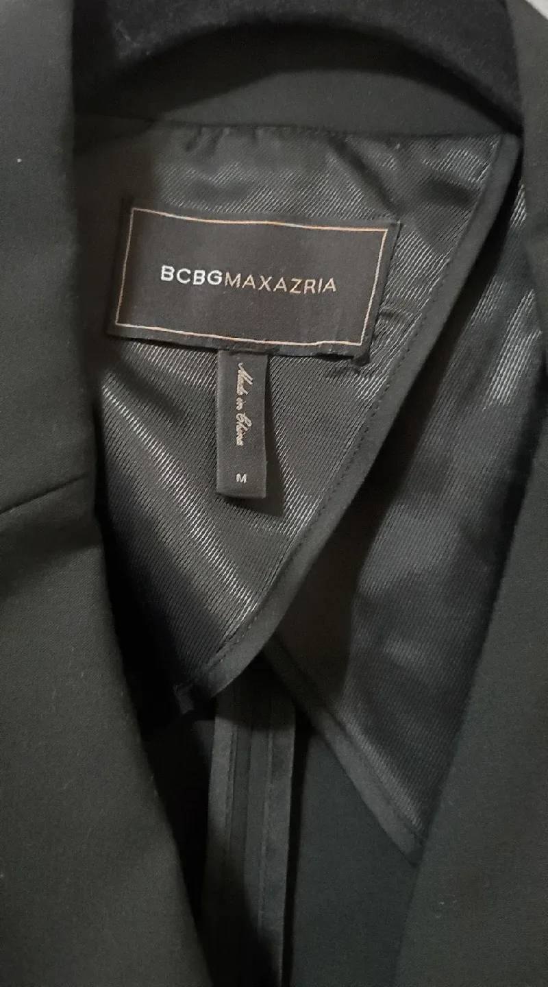 BCBGMAXAZRIA Black Blazer - Size M image indicator(3)