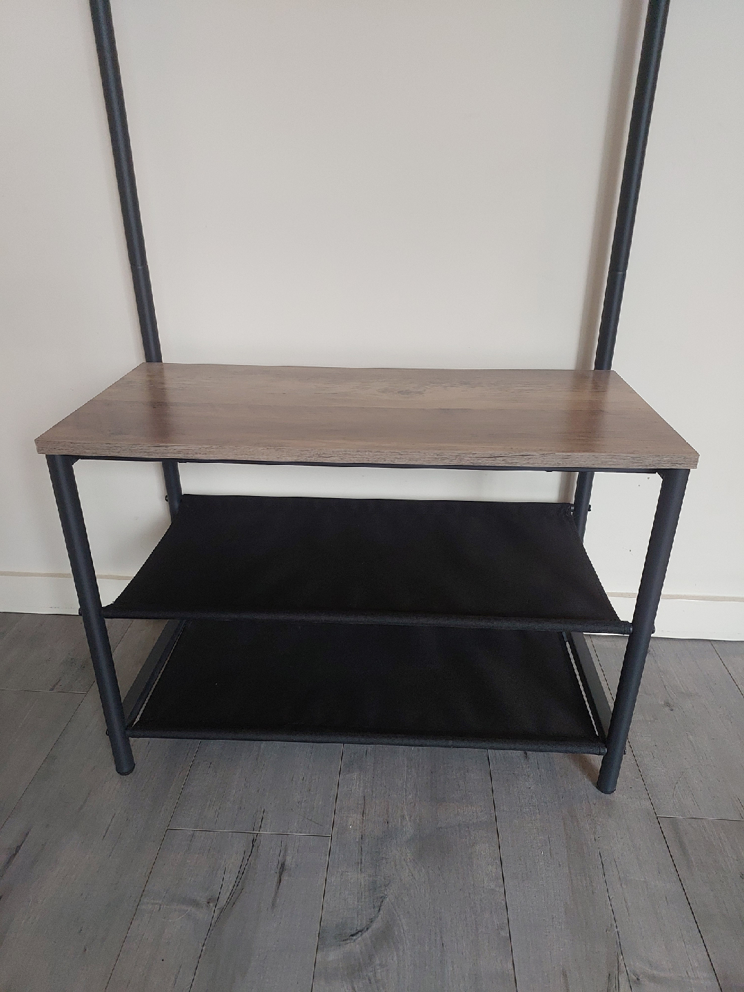 Hall Tree with Bench & Storage Shelves - photo 3