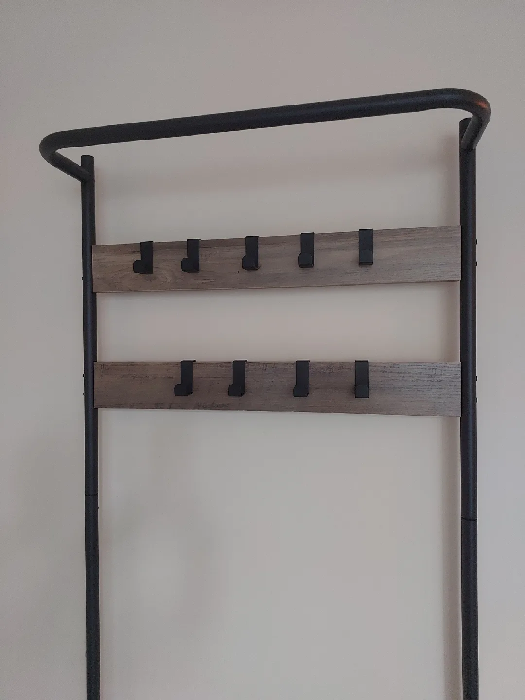 Hall Tree with Bench & Storage Shelves image indicator(4)