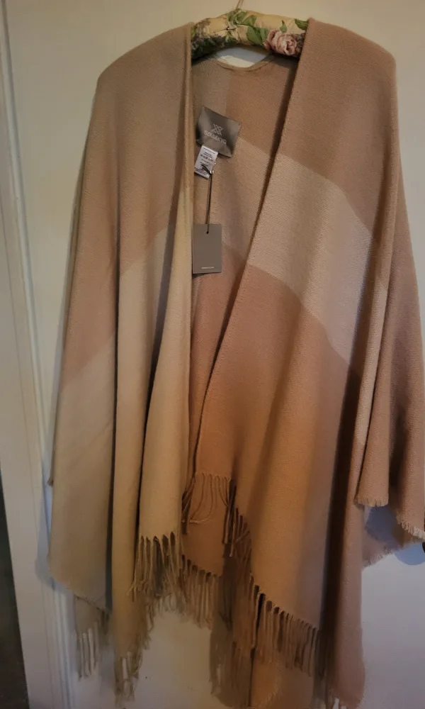 Soia & Kyo Acrylic Poncho - New with Tags thumbnail