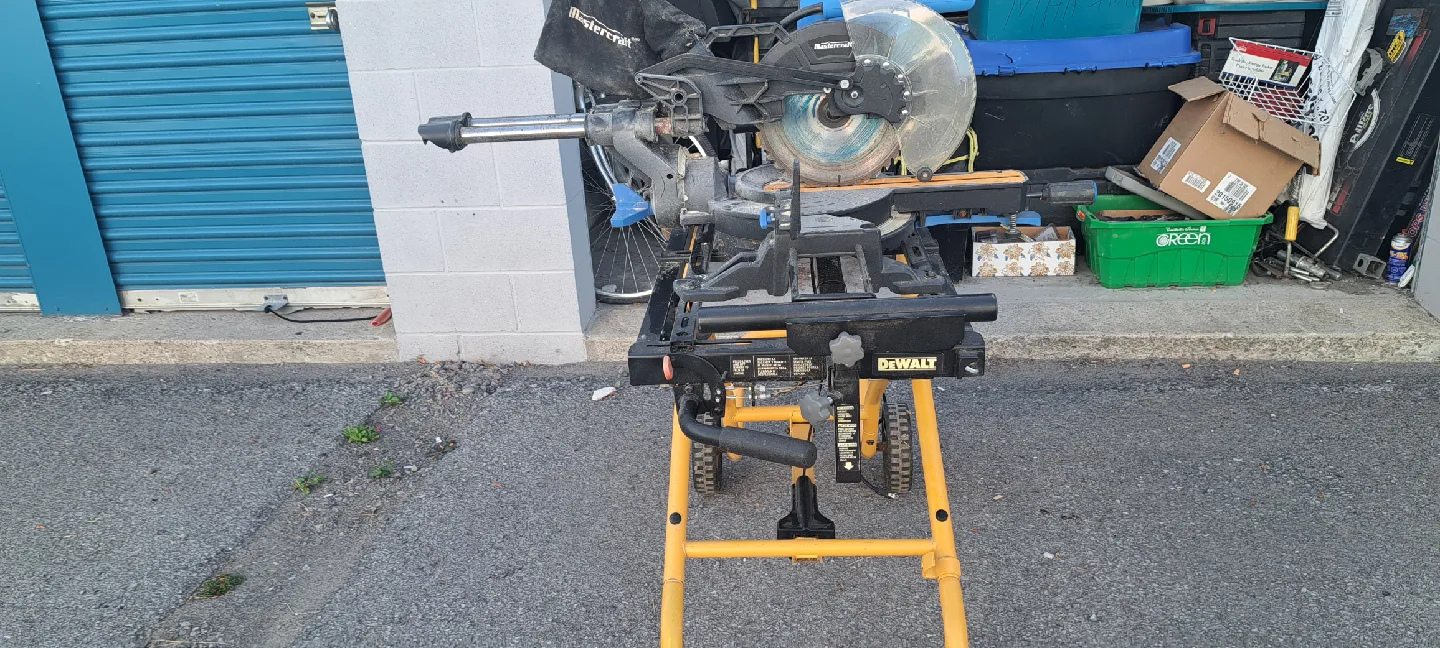 Compound sliding miter saw with stand image indicator(2)
