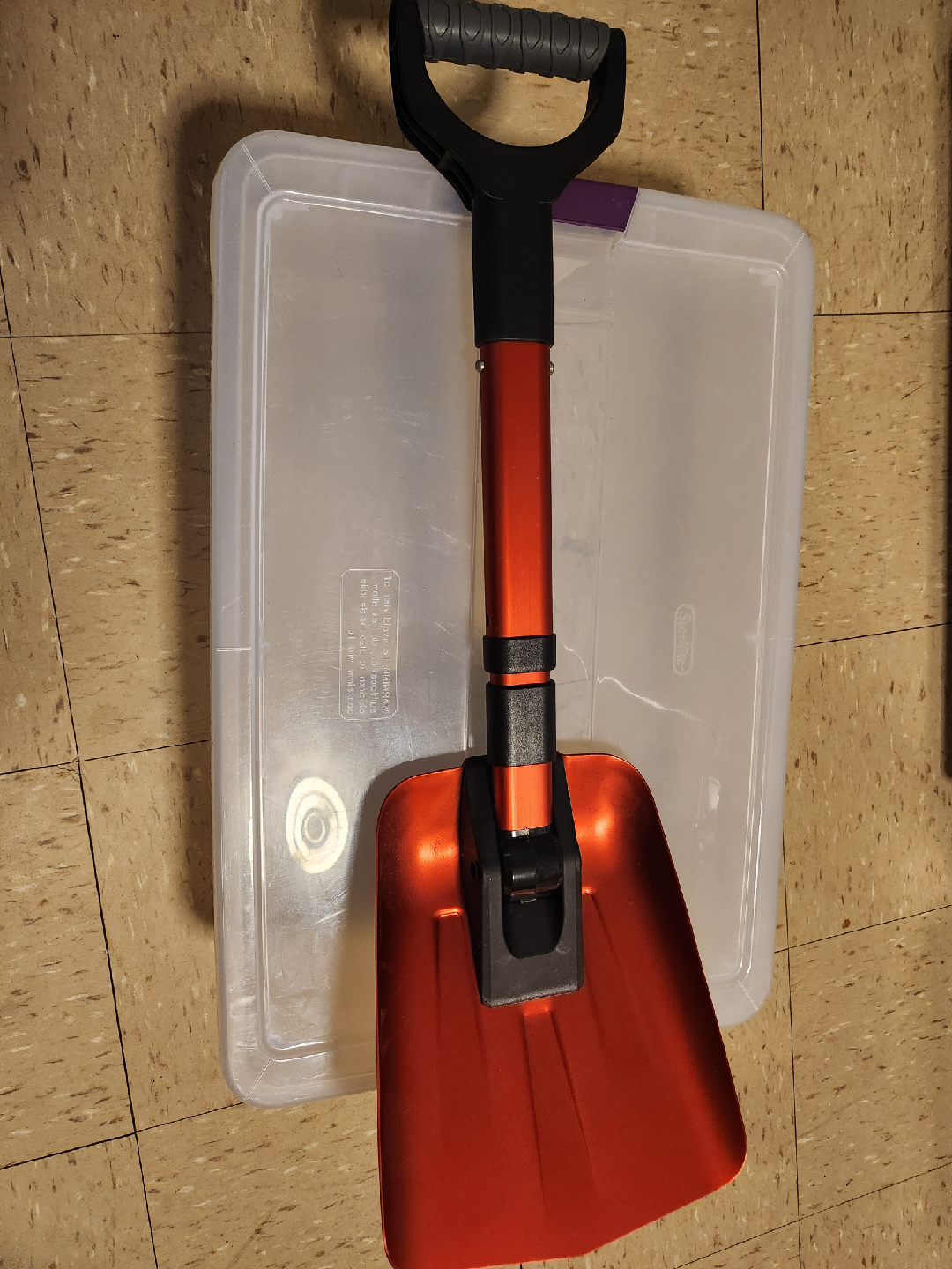 Emergency Aluminum Shovel