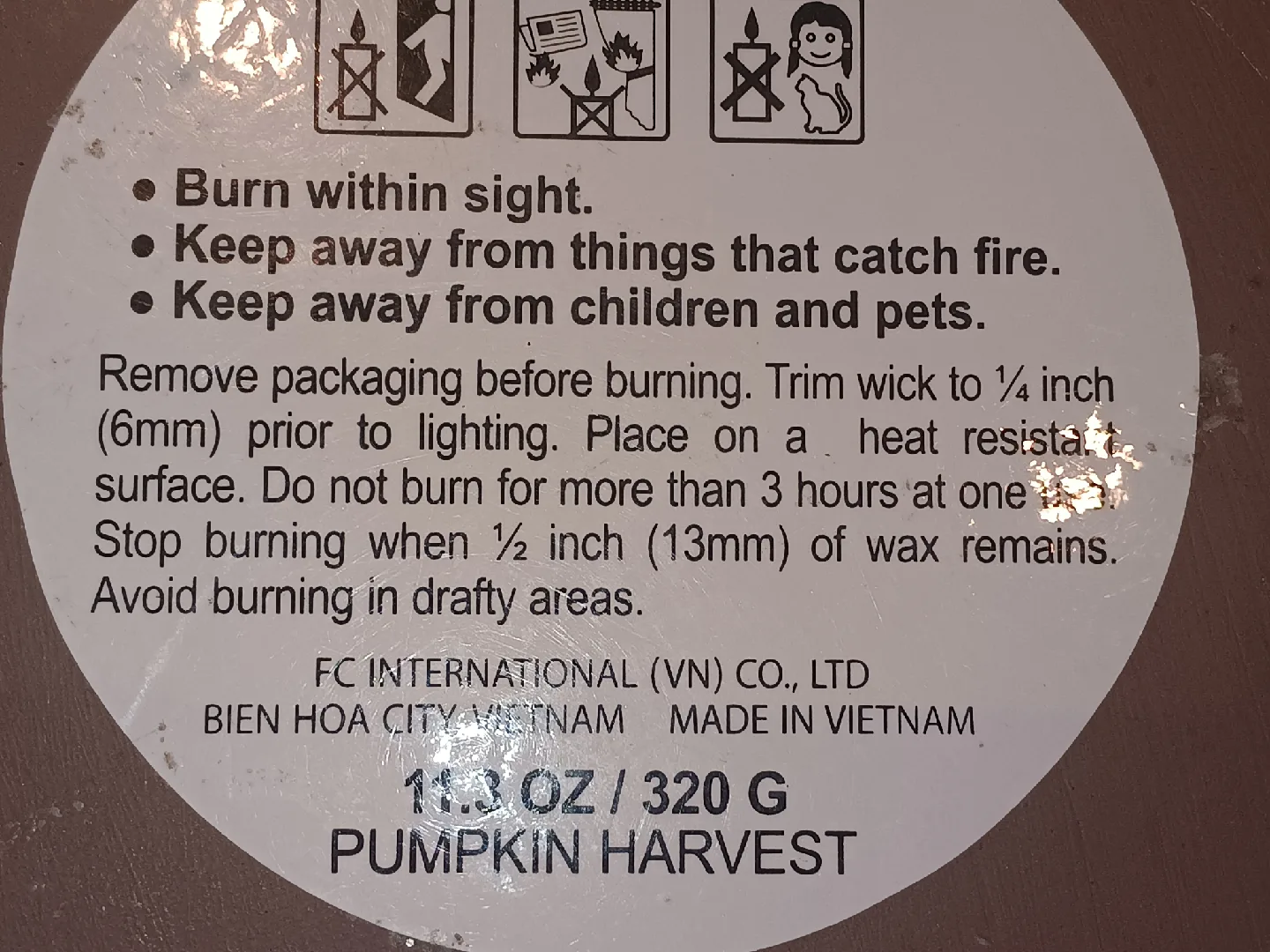 Martha Stewart Pumpkin Harvest Scented Candle image indicator(7)