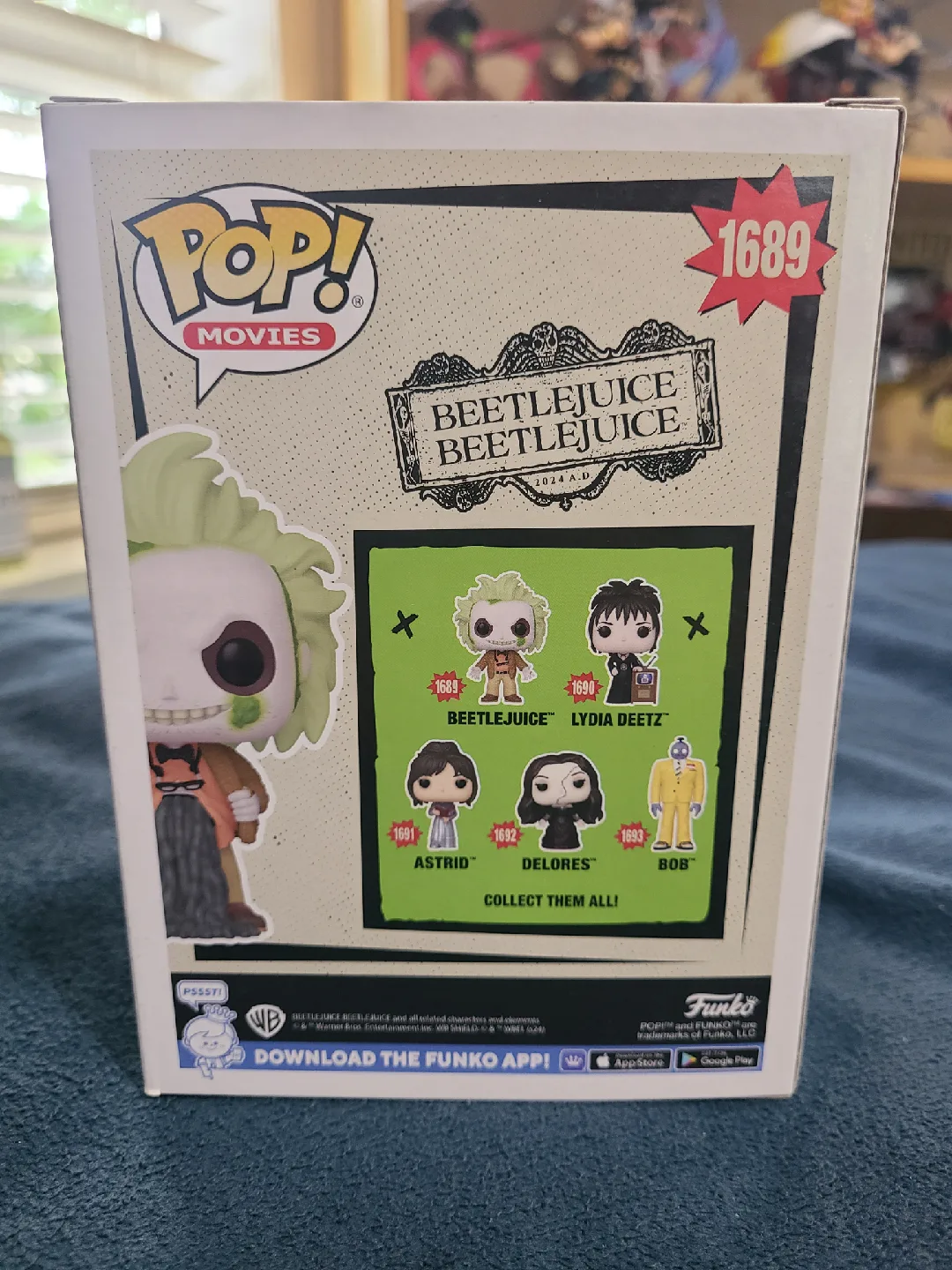 Beetlejuice Funko Pop! #1689 Limited Chase Edition image indicator(2)