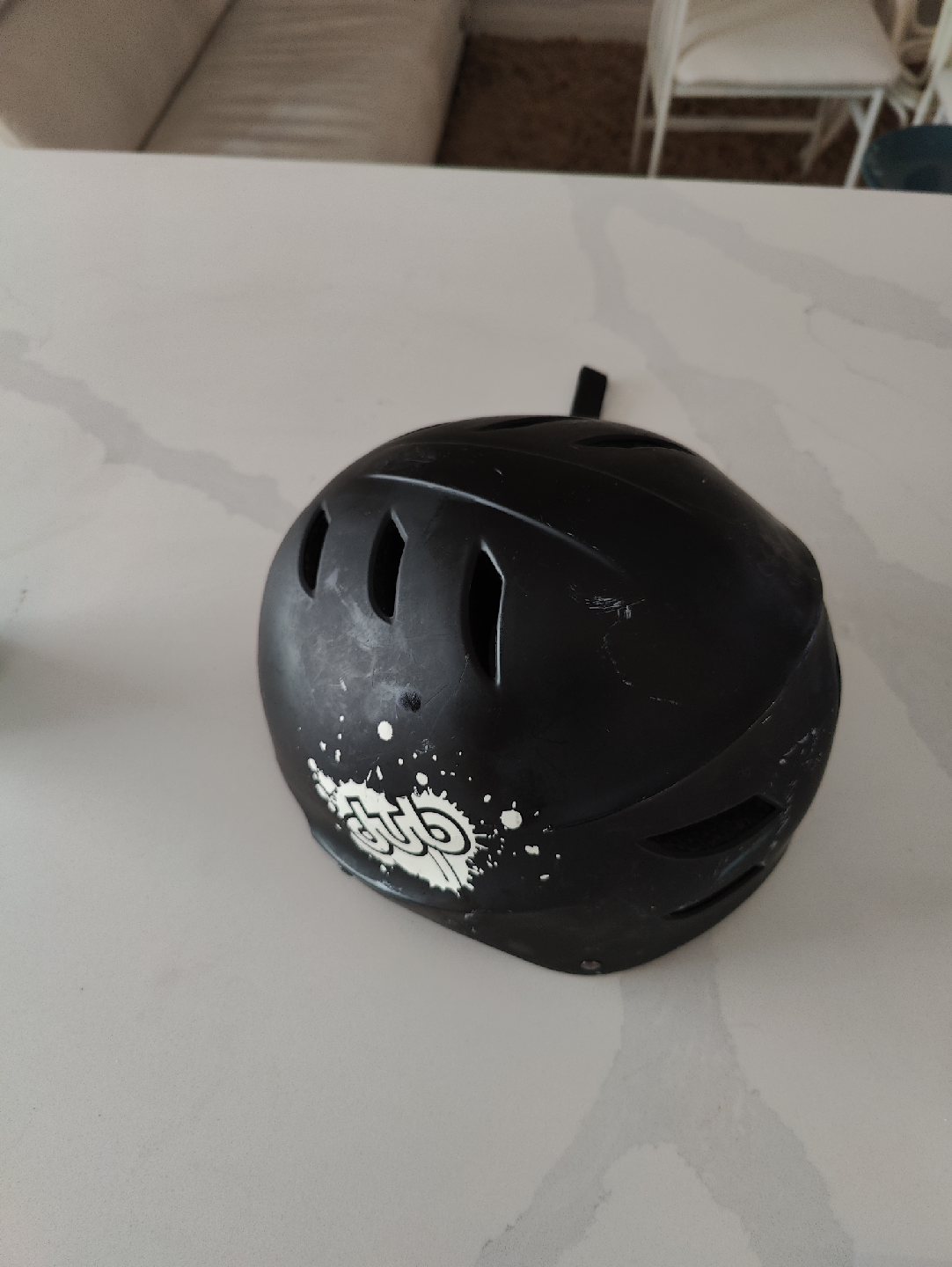 Black SUB Snow Helmet