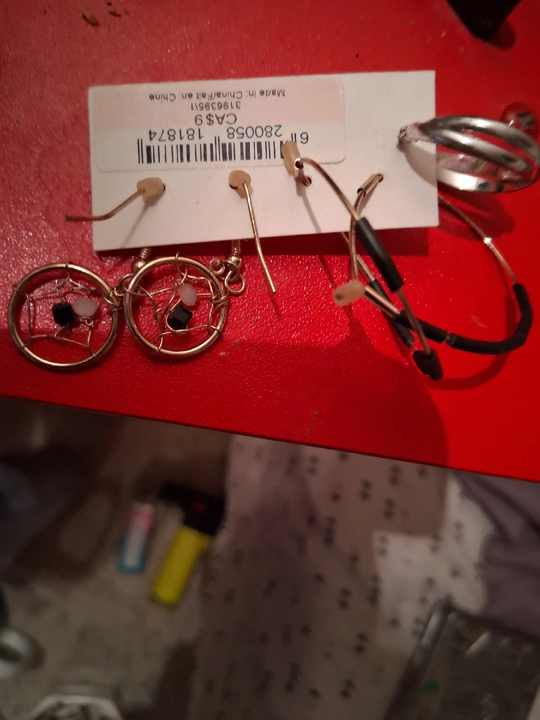 Assorted Earrings - New on Card