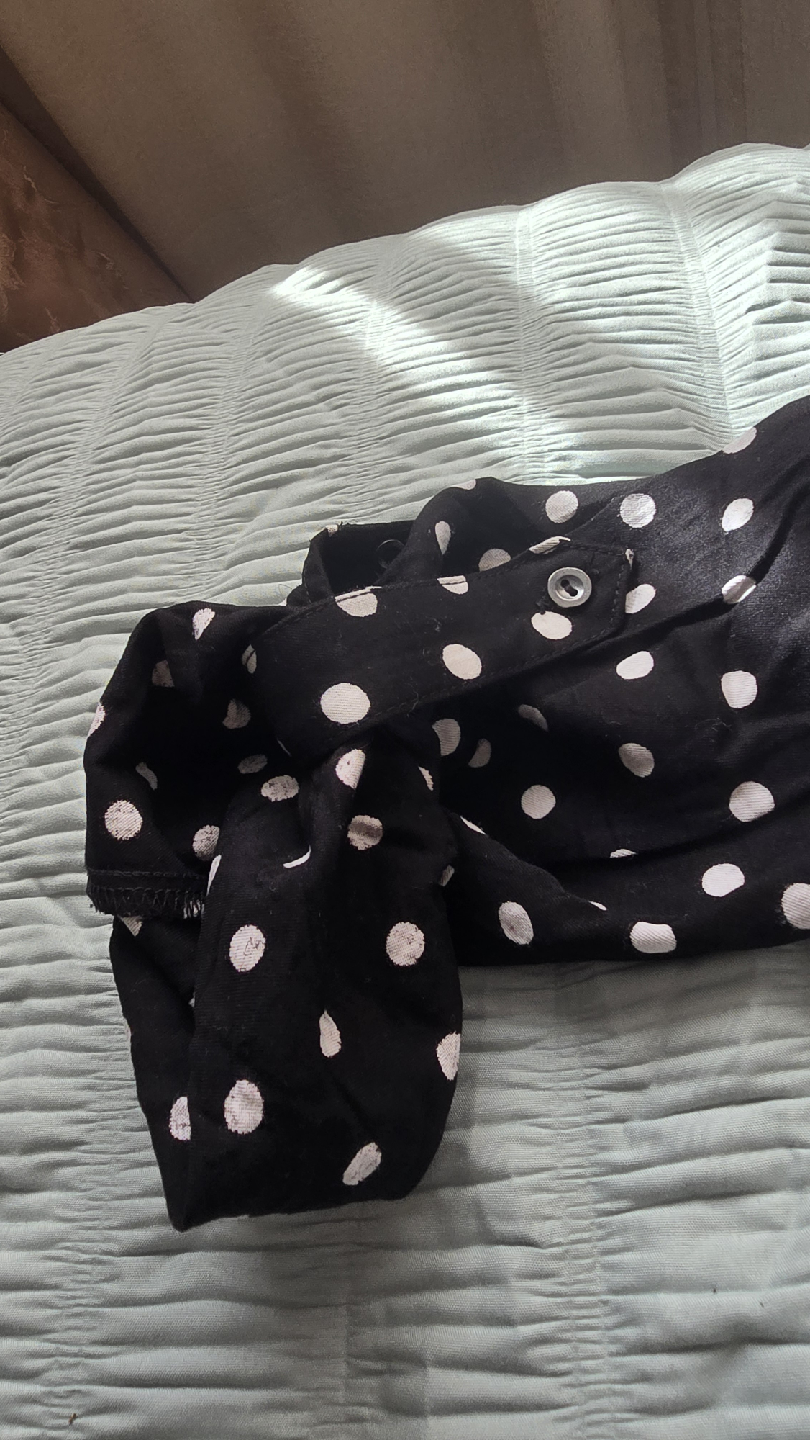 LC Waikiki Black Polka Dot Dress - Size 40 EU - photo 4