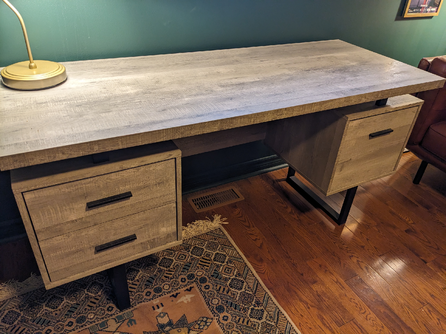 Wayfair Desk (Rustic Grey) - Delivery Possible - photo 2