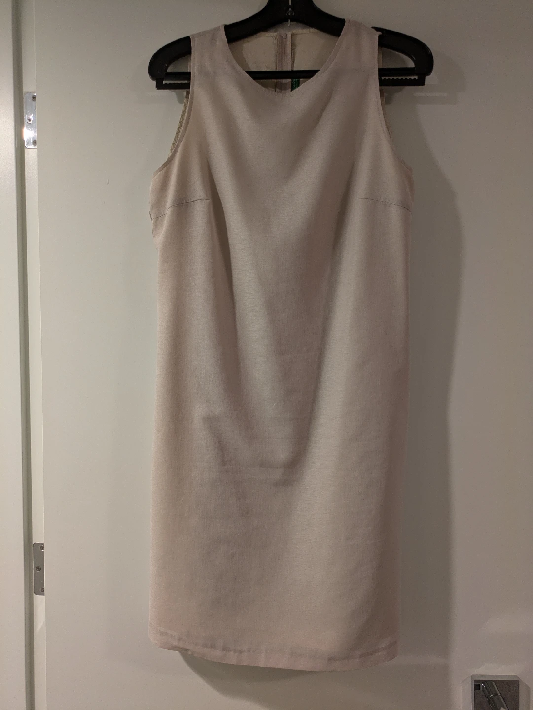 United Colors of Benetton Beige Dress and Marks & Spencer Jacket