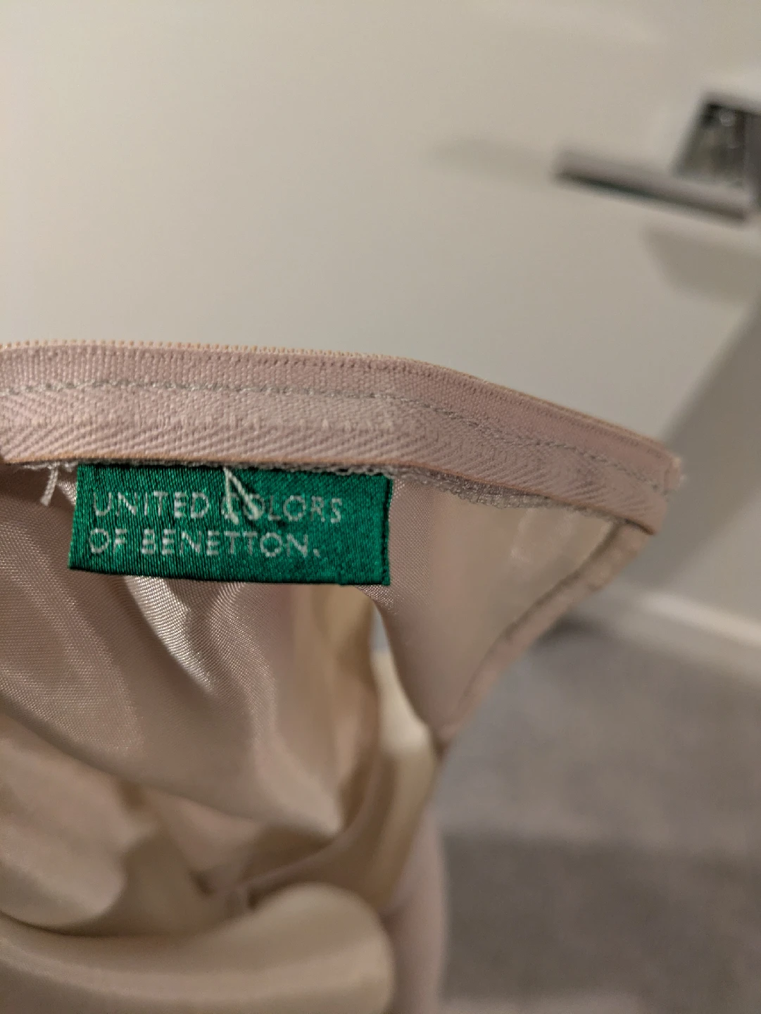 United Colors of Benetton Beige Dress and Marks & Spencer Jacket - photo 4