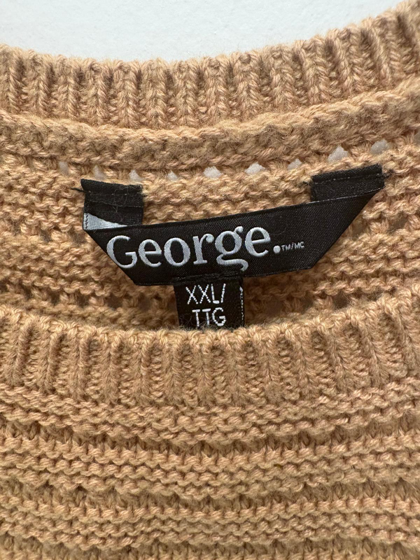 George XXL Knit Tank Top - Tan - photo 2