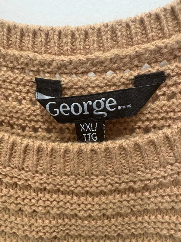 George XXL Knit Tank Top - Tan image indicator(2)
