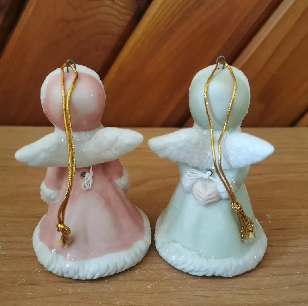 Angels Glitter Bells Christmas Ornaments image indicator(3)