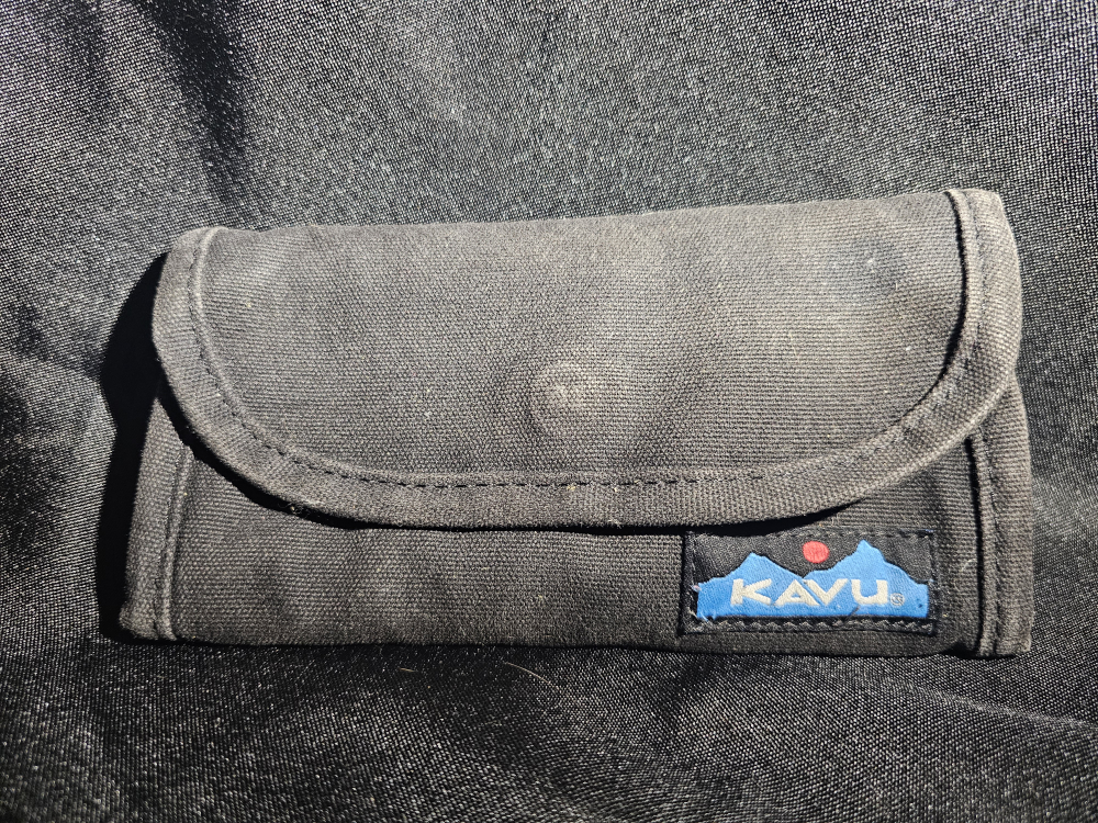 Black Kavu Distressed Wallet