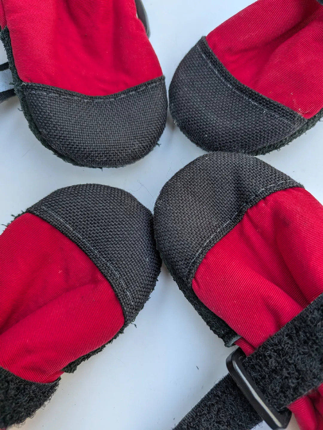 Muttluks Dog Boots - Red & Black image indicator(2)