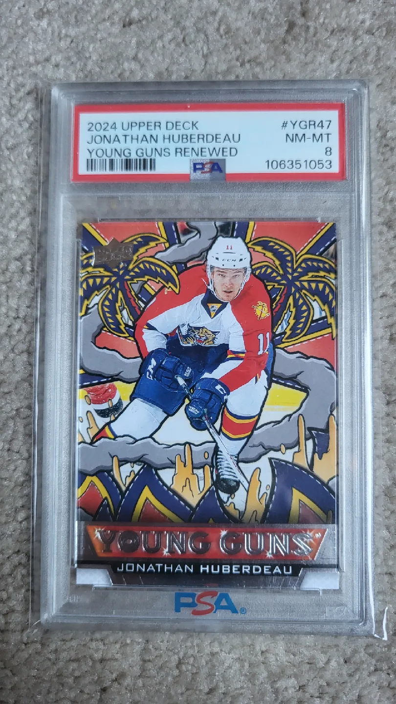 2024 Upper Deck Jonathan Huberdeau Young Guns Renewed Card thumbnail
