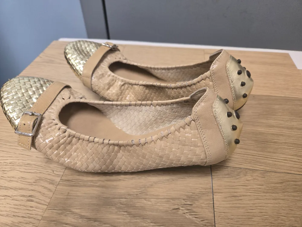 Pons Quintana Leather Ballet Flats - Size 39 image indicator(3)