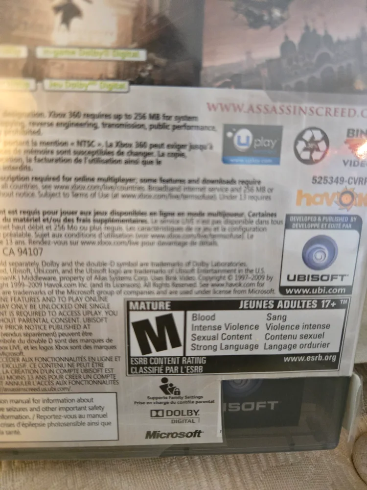 Assassin's Creed II for Xbox 360 image indicator(4)